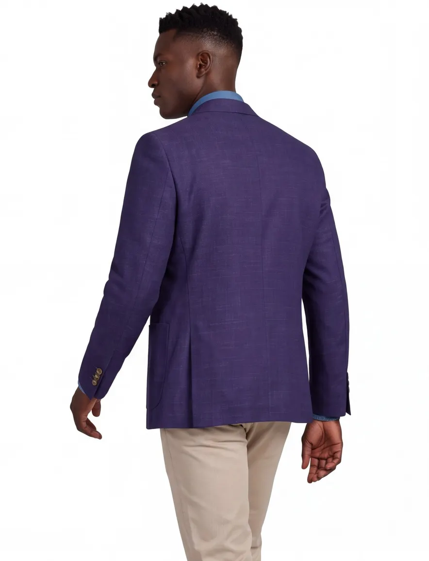 Scotland Blue colbert navy half jacket drop 7.5