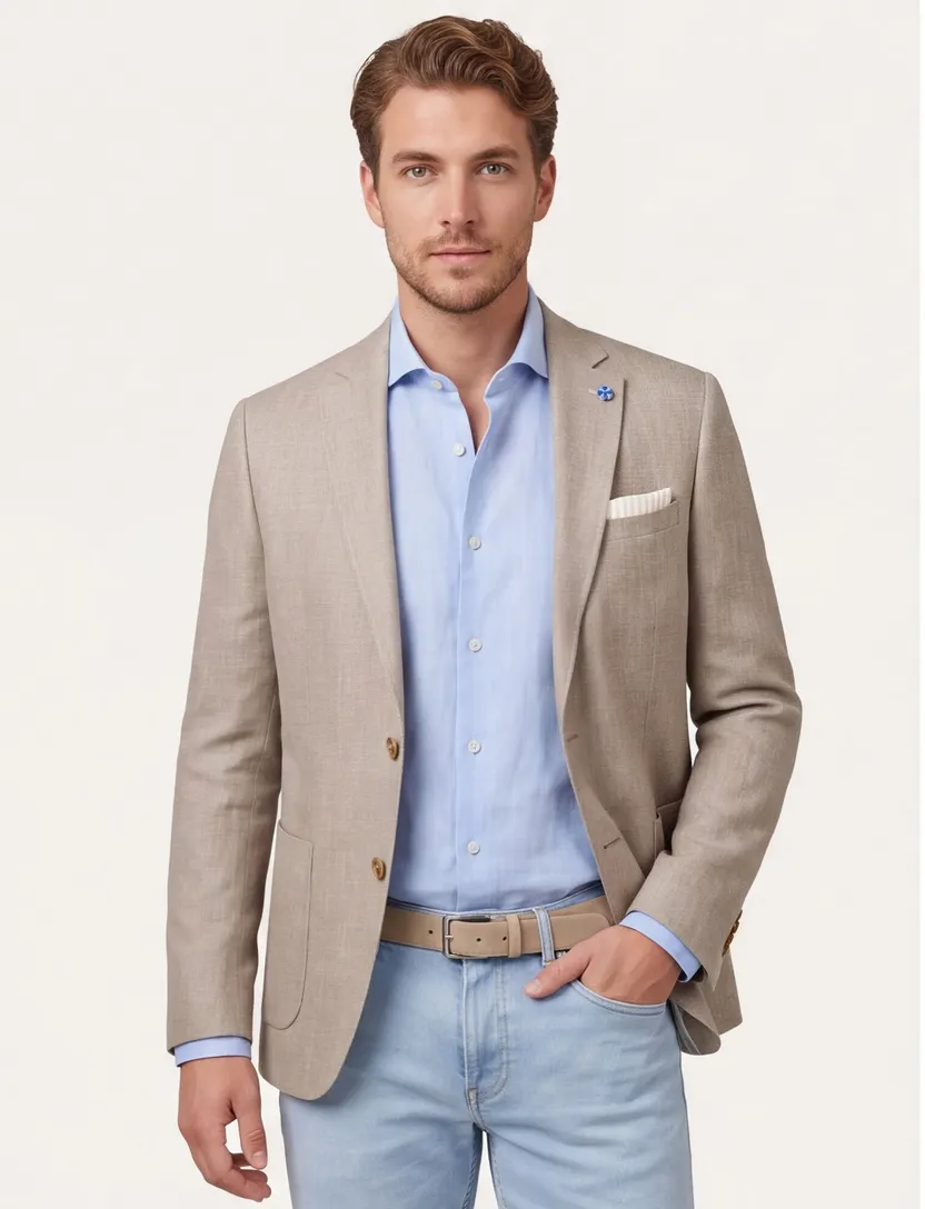Scotland Blue beige colbert