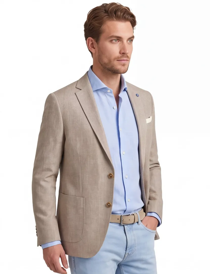 Scotland Blue beige colbert