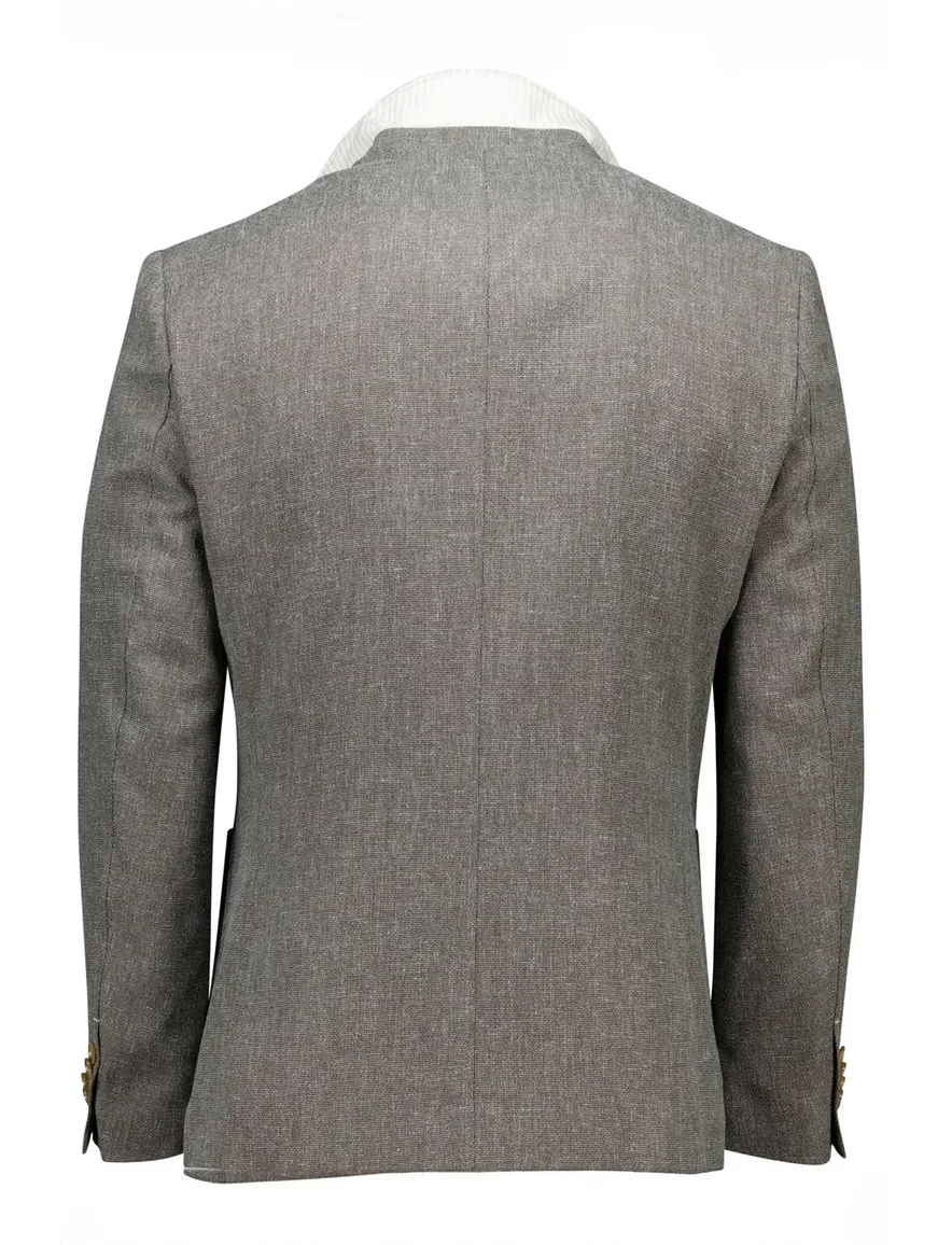 Scotland Blue colbert groen drop 7,5 fit