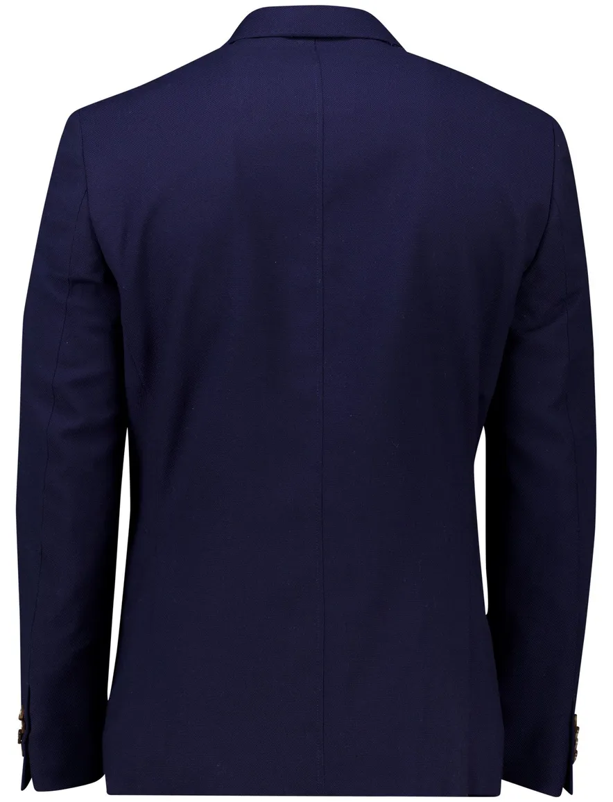 Scotland Blue Jacket Drop 7,5 navy effen