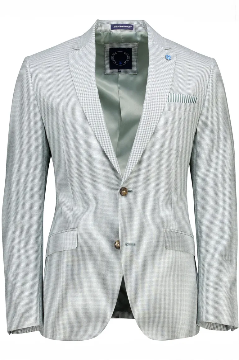Scotland Blue colbert groen groujacket drop 7.5