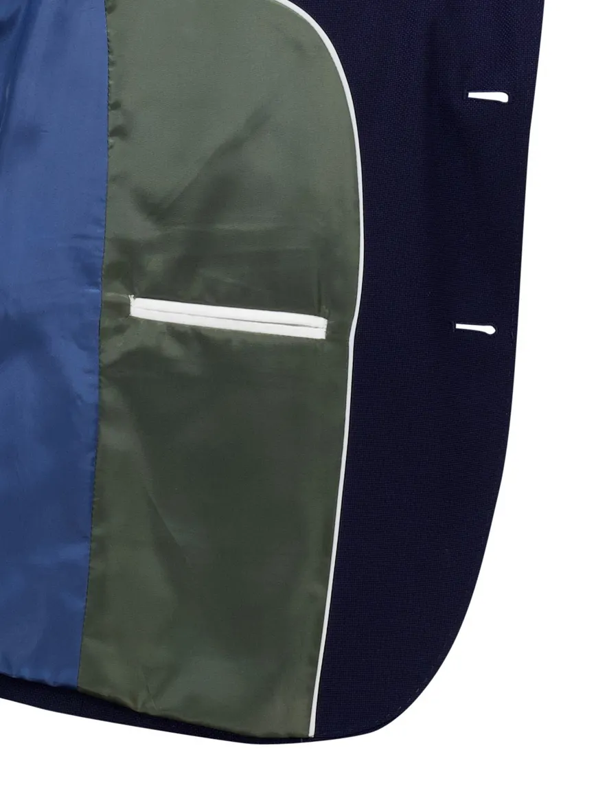 Scotland Blue Heleen blazer donkerblauw