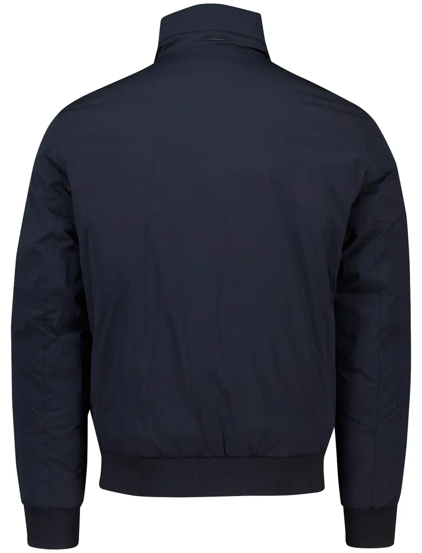 Pierre Cardin winterjas blauw waterdicht hoge hals polyester