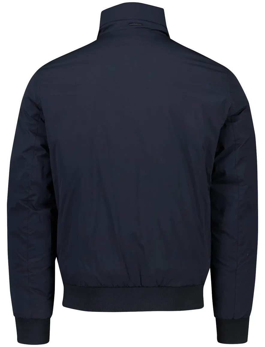 Pierre Cardin winterjas blauw waterdicht hoge hals