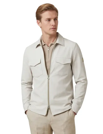 Blue Industry Blue Industry overshirt wit