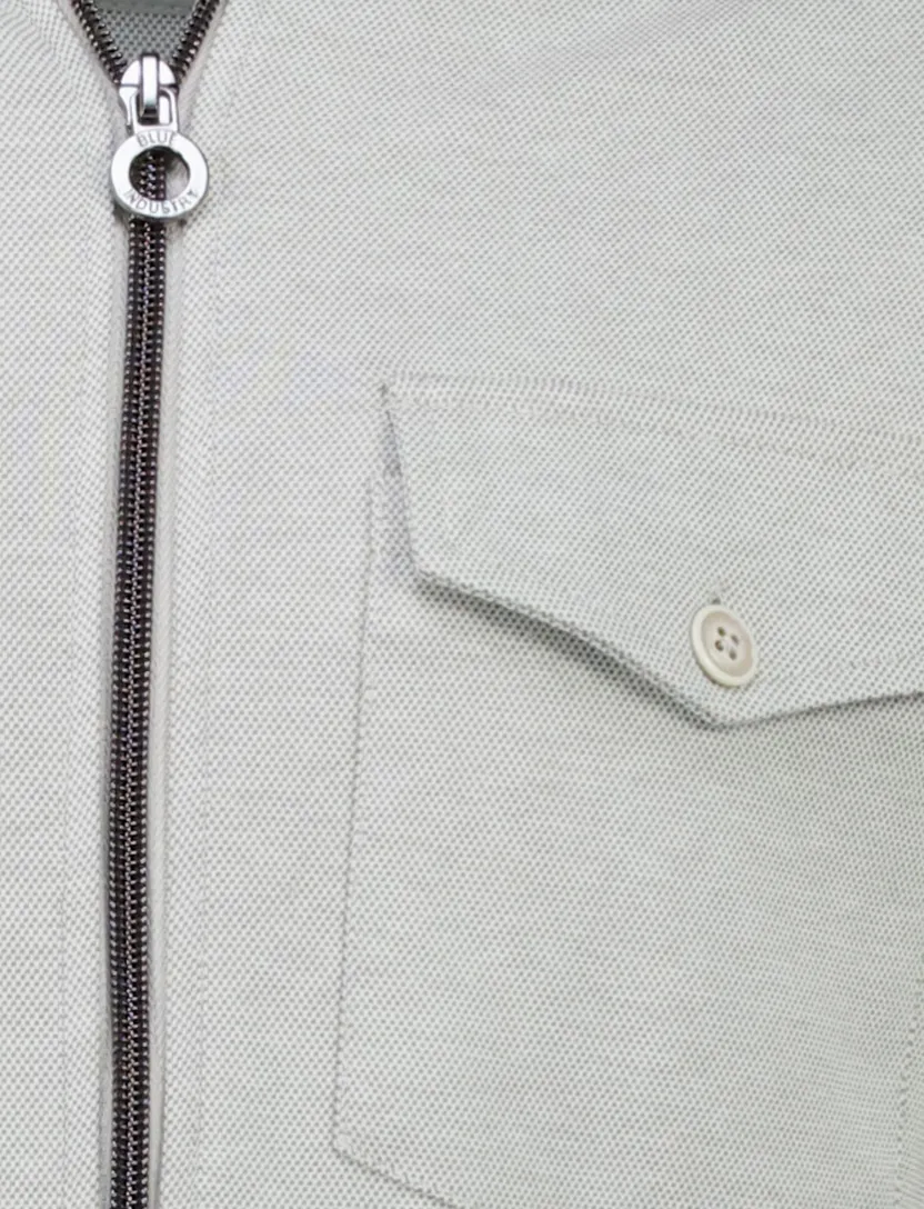 Blue Industry overshirt grijs