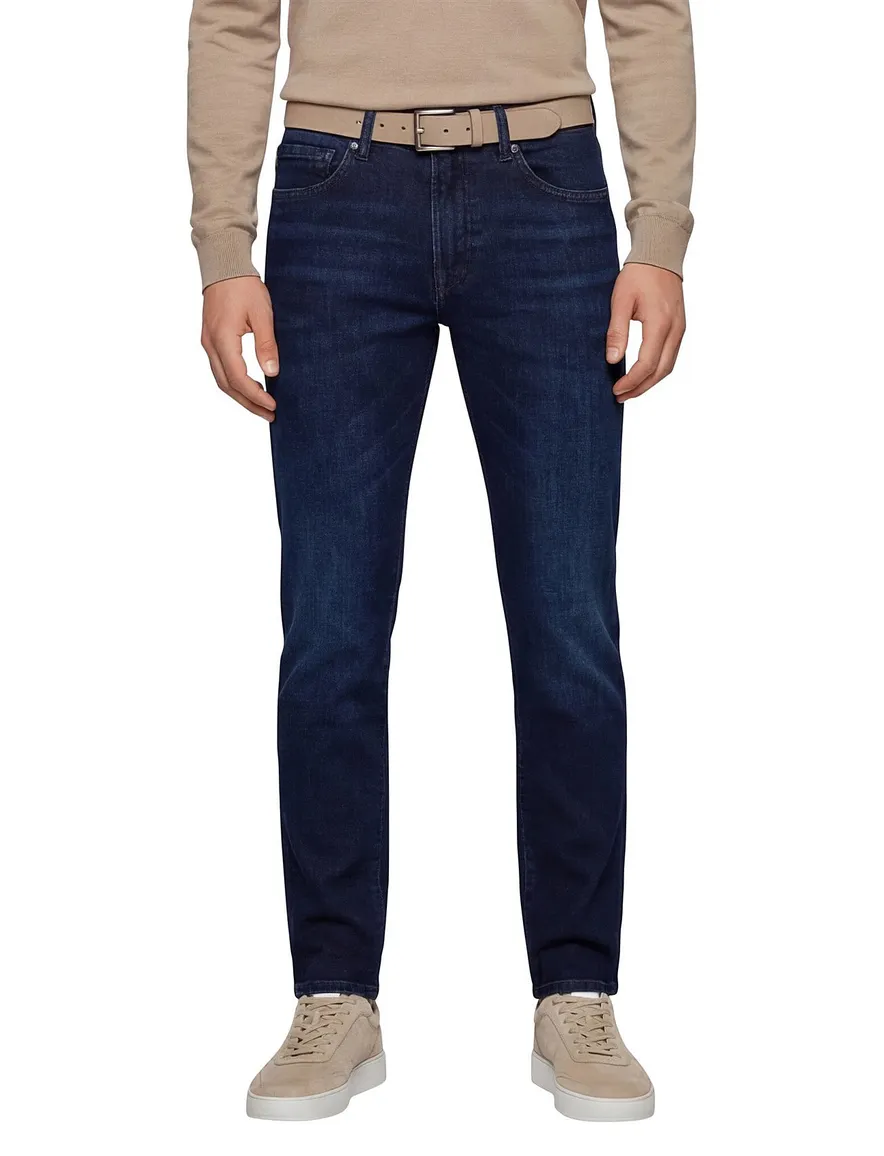 Hugo Boss orange slim tapered denim
