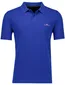 Fynch-Hatton polo-shirt blauw korte mouw