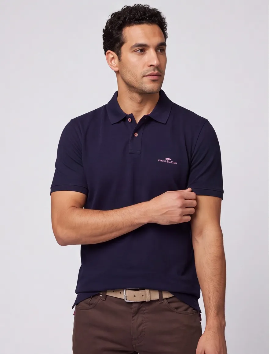 Fynch-Hatton polo-shirt navy