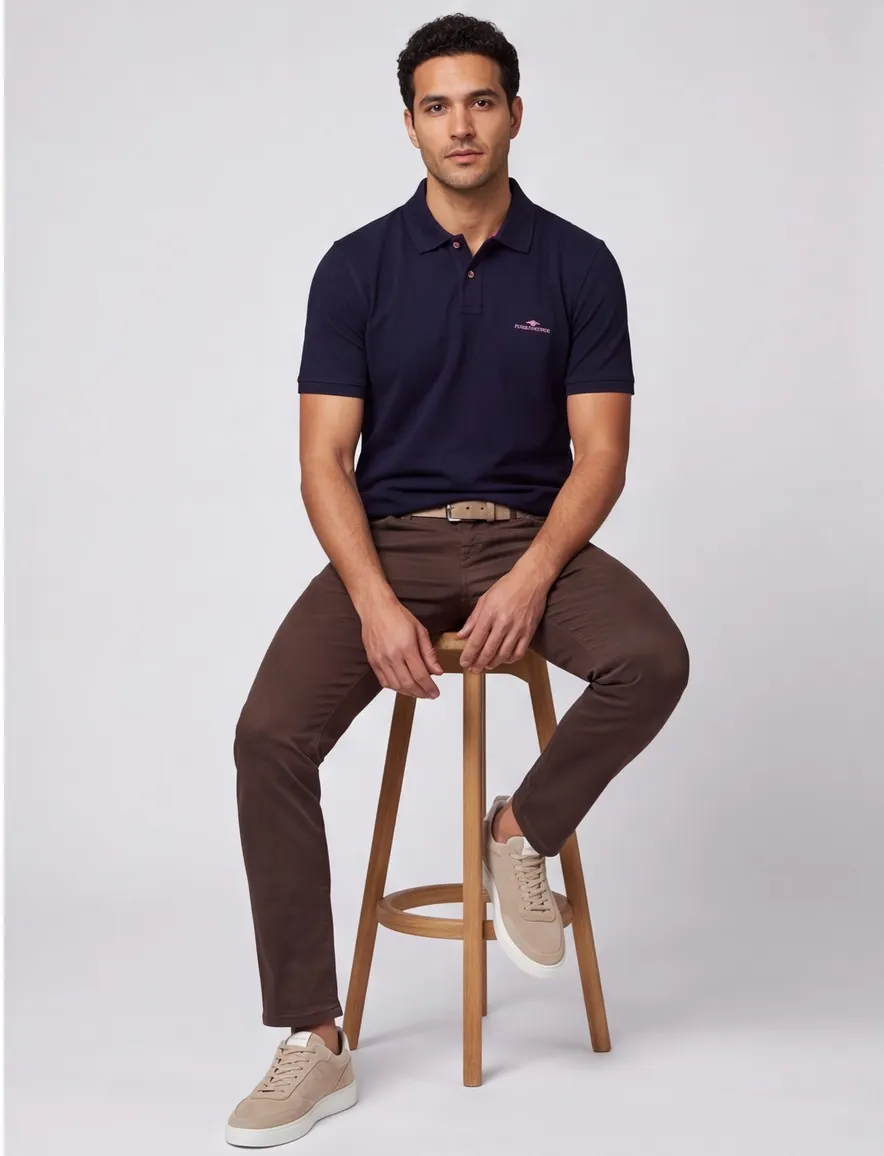 Fynch-Hatton polo-shirt navy