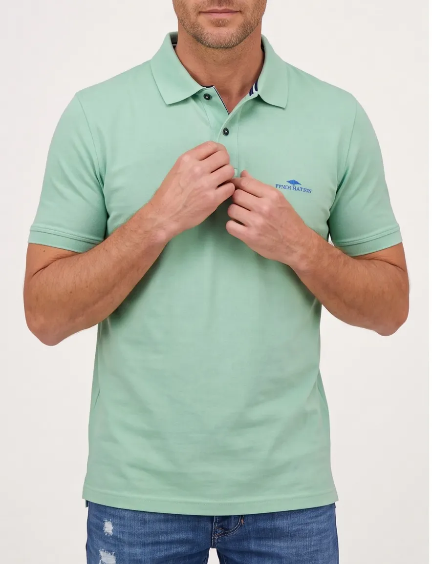 Fynch-Hatton polo-shirt groen