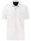 Fynch-Hatton polo korte mouw wit effen normale fit