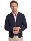 Fynch-Hatton vest navy effen Cardigan College