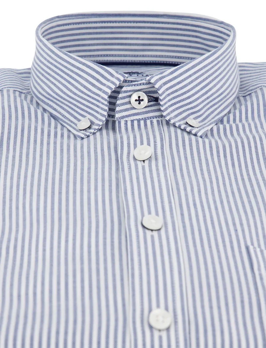 Fynch Hatton Supersoft Oxford overhemd navy