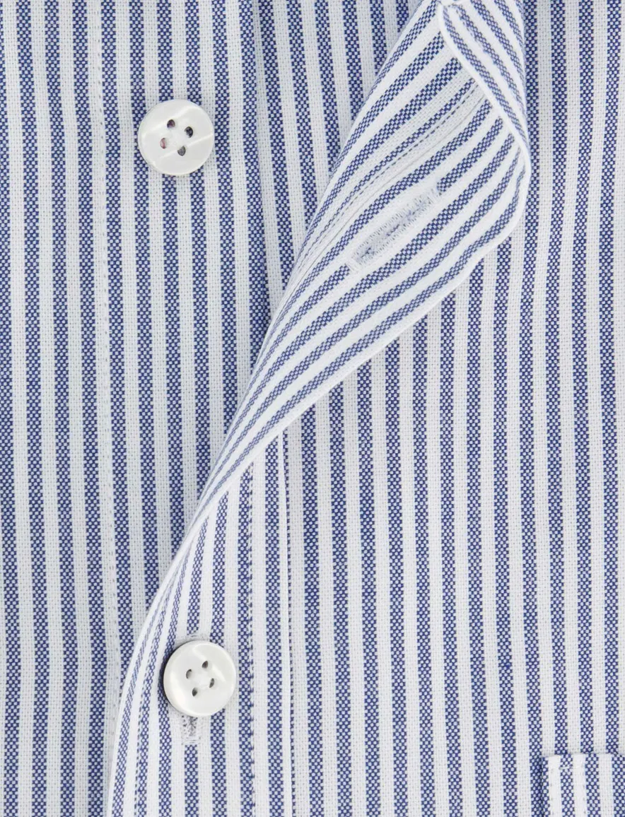 Fynch Hatton Supersoft Oxford overhemd navy