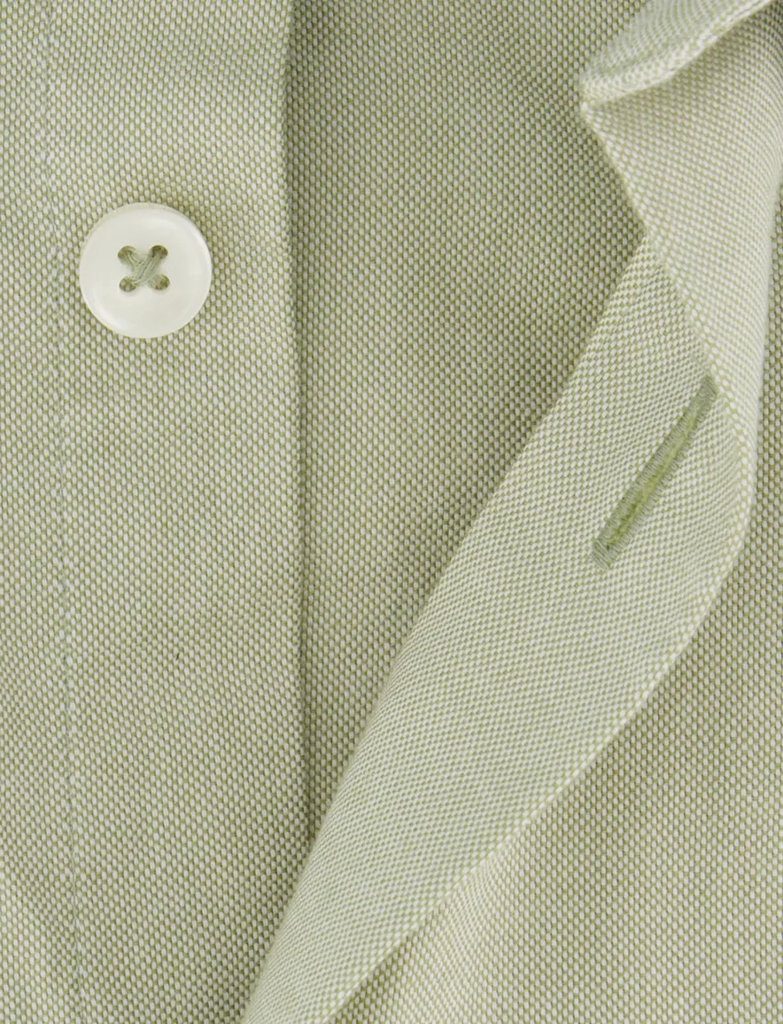 Ledub overhemd groen button-down