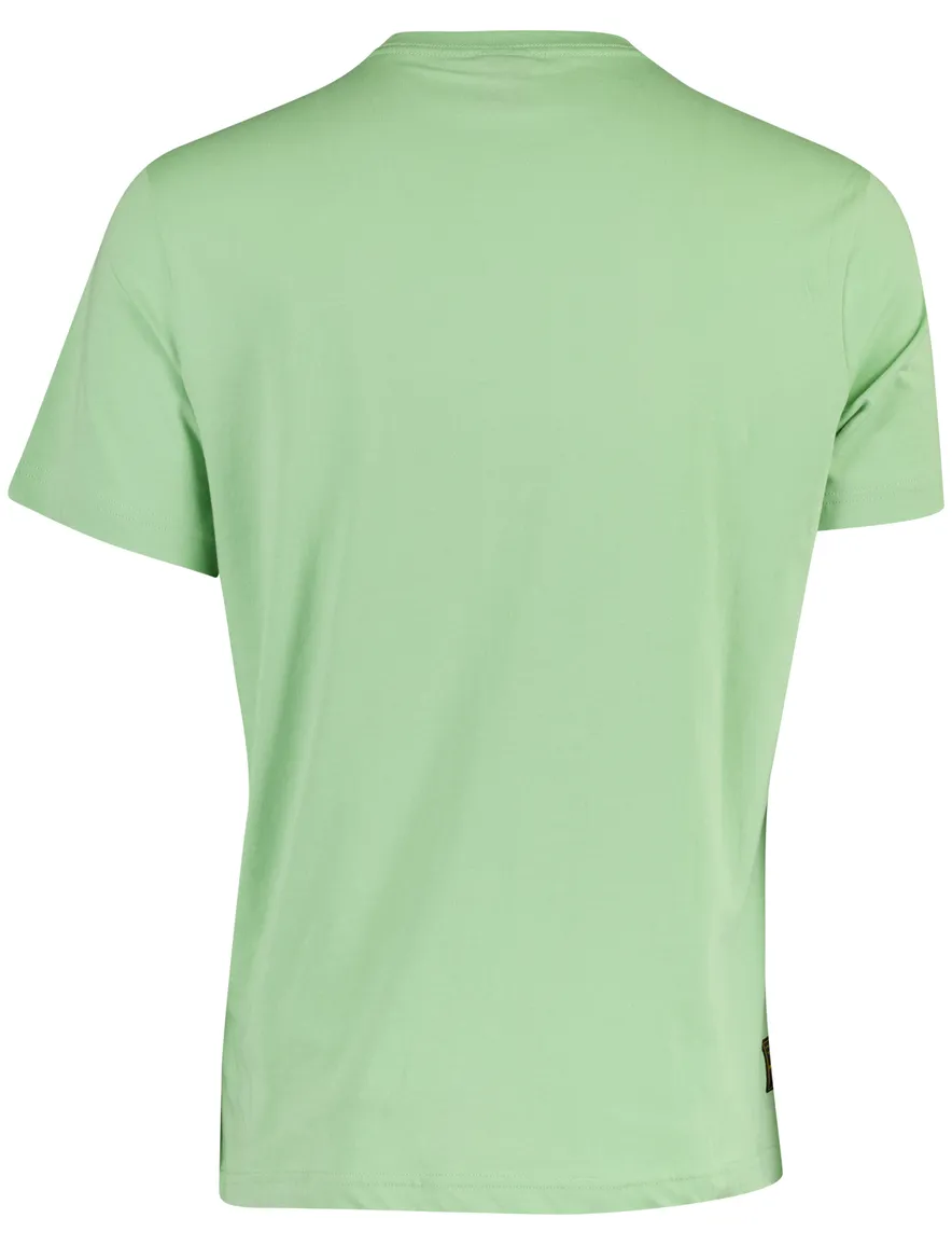 PME Legend T-shirt met opdruk mint groen