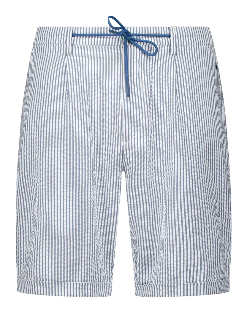 korte broek New Zealand blauw katoen