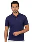 Portofino Fang polo donkerblauw