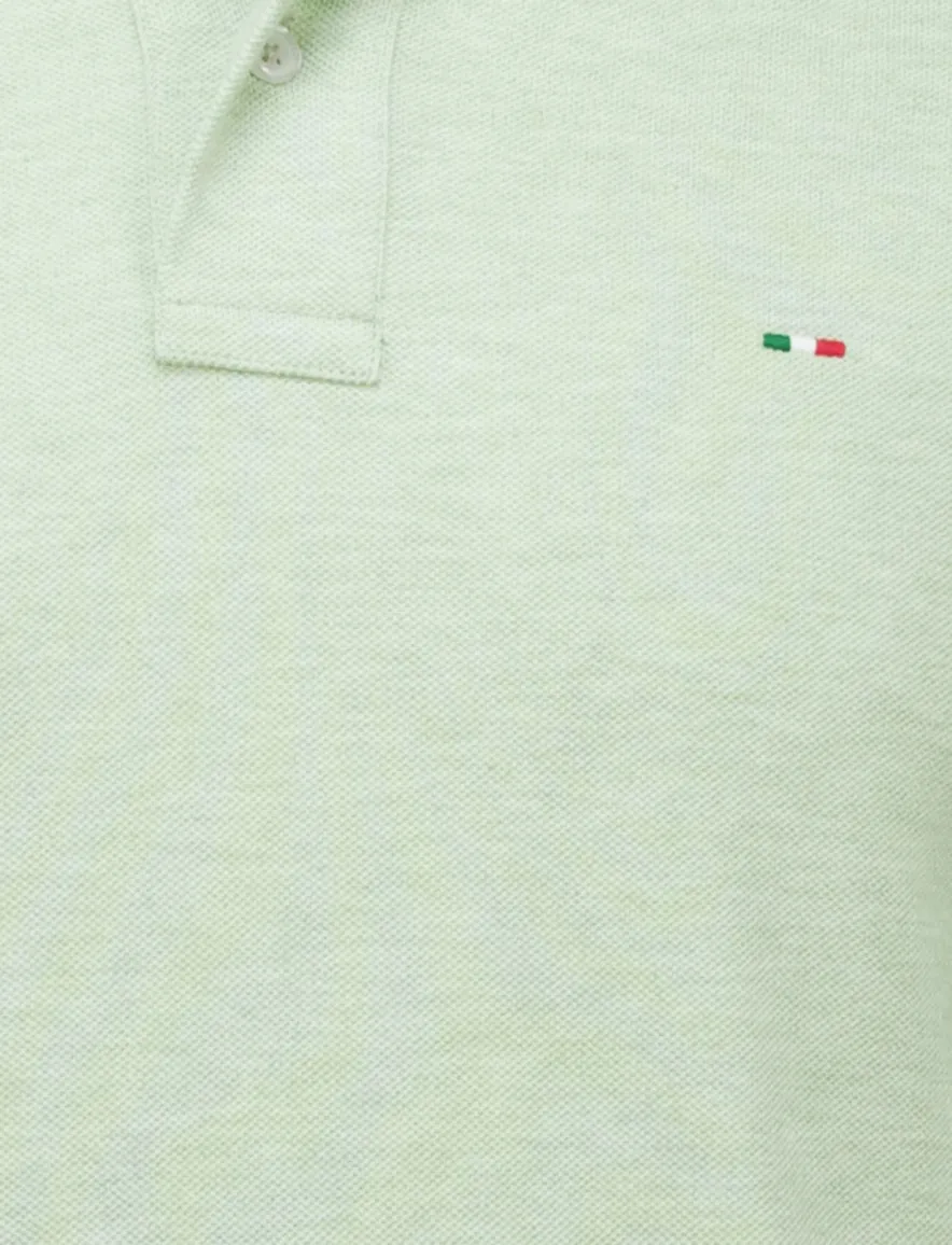Portofino polo licht groen katoen