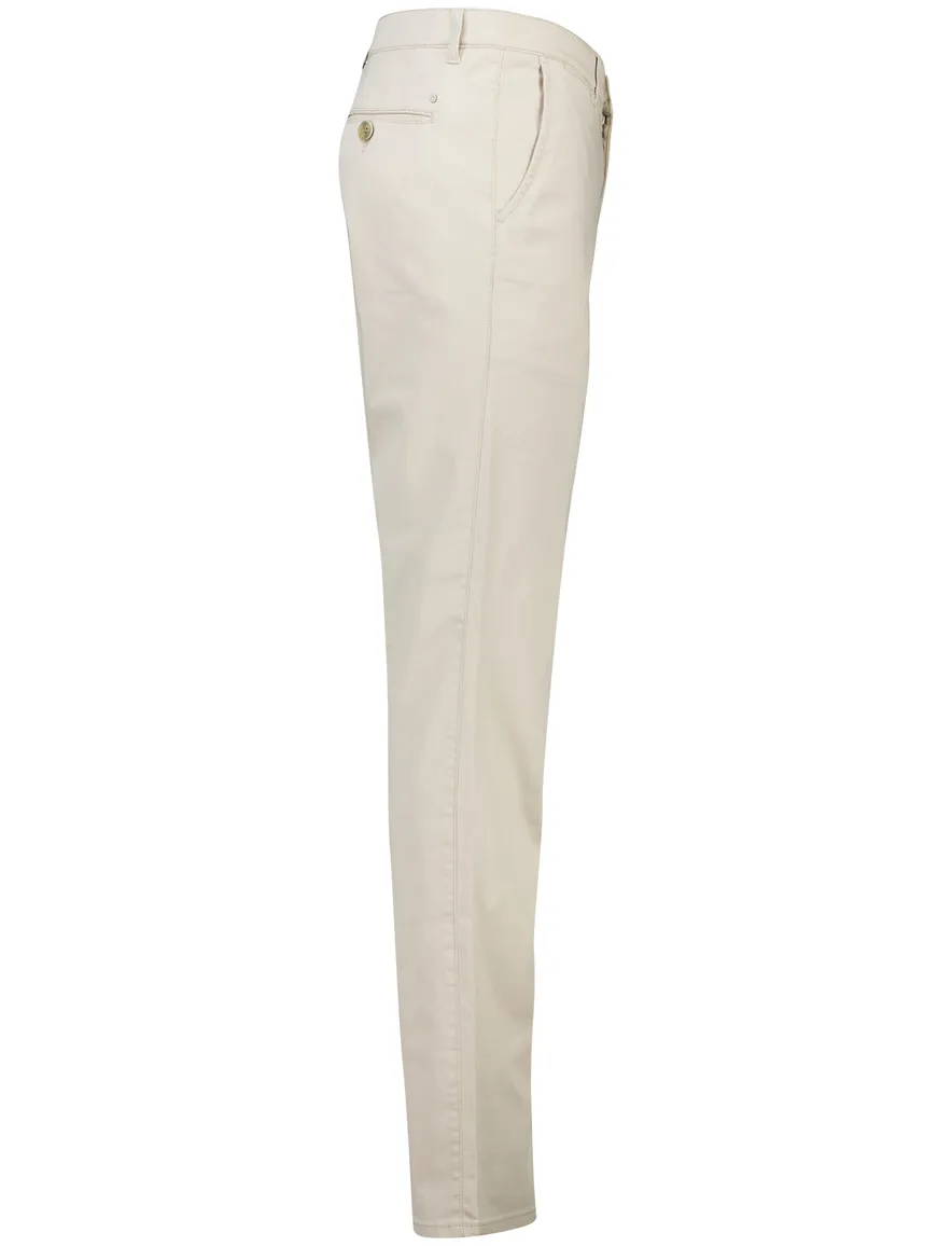 Com4 Pantalon chino beige katoen