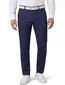 Com4 pantalon chino blauw katoen