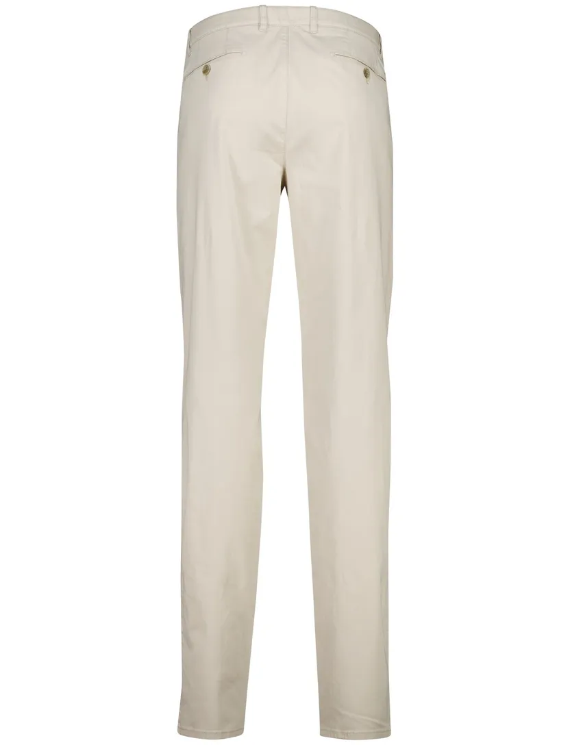 Com4 modern chino collection creme katoen effen
