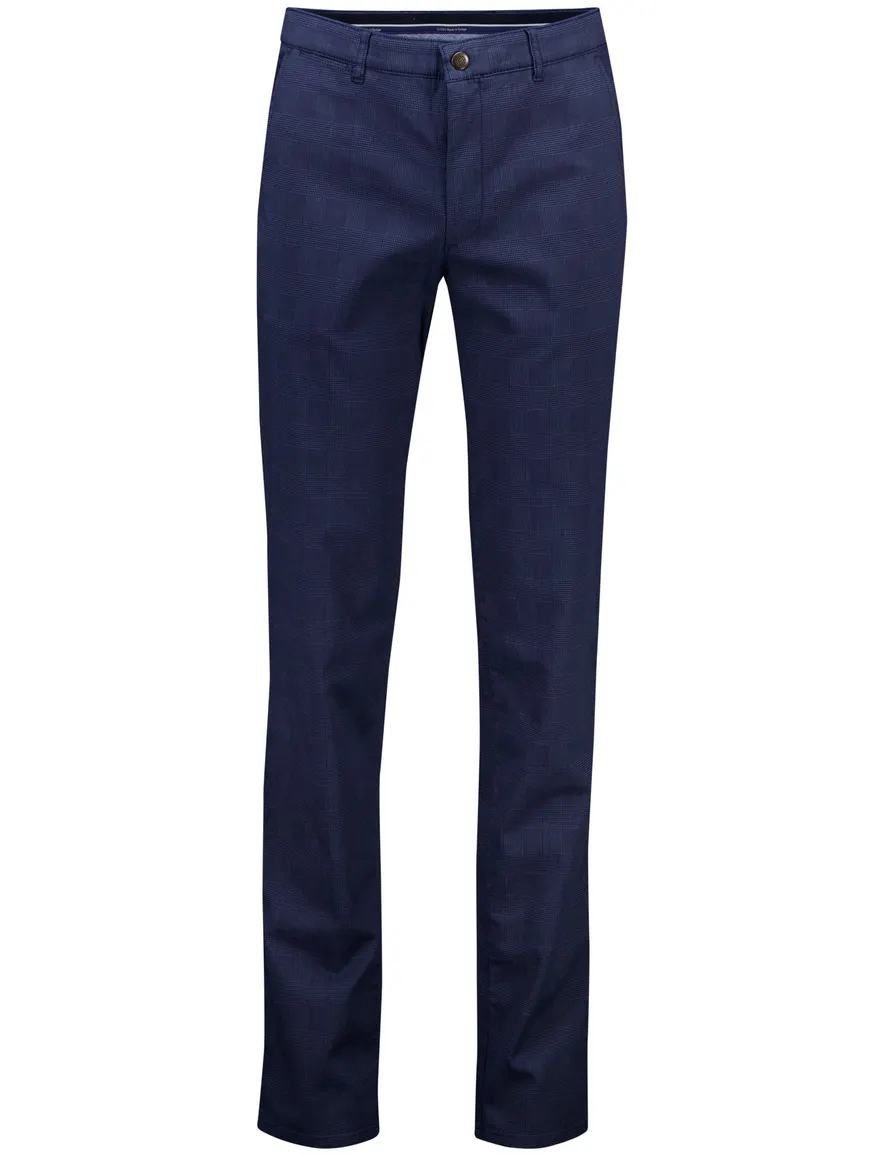 Com4 Modern Chino Collection navy katoen