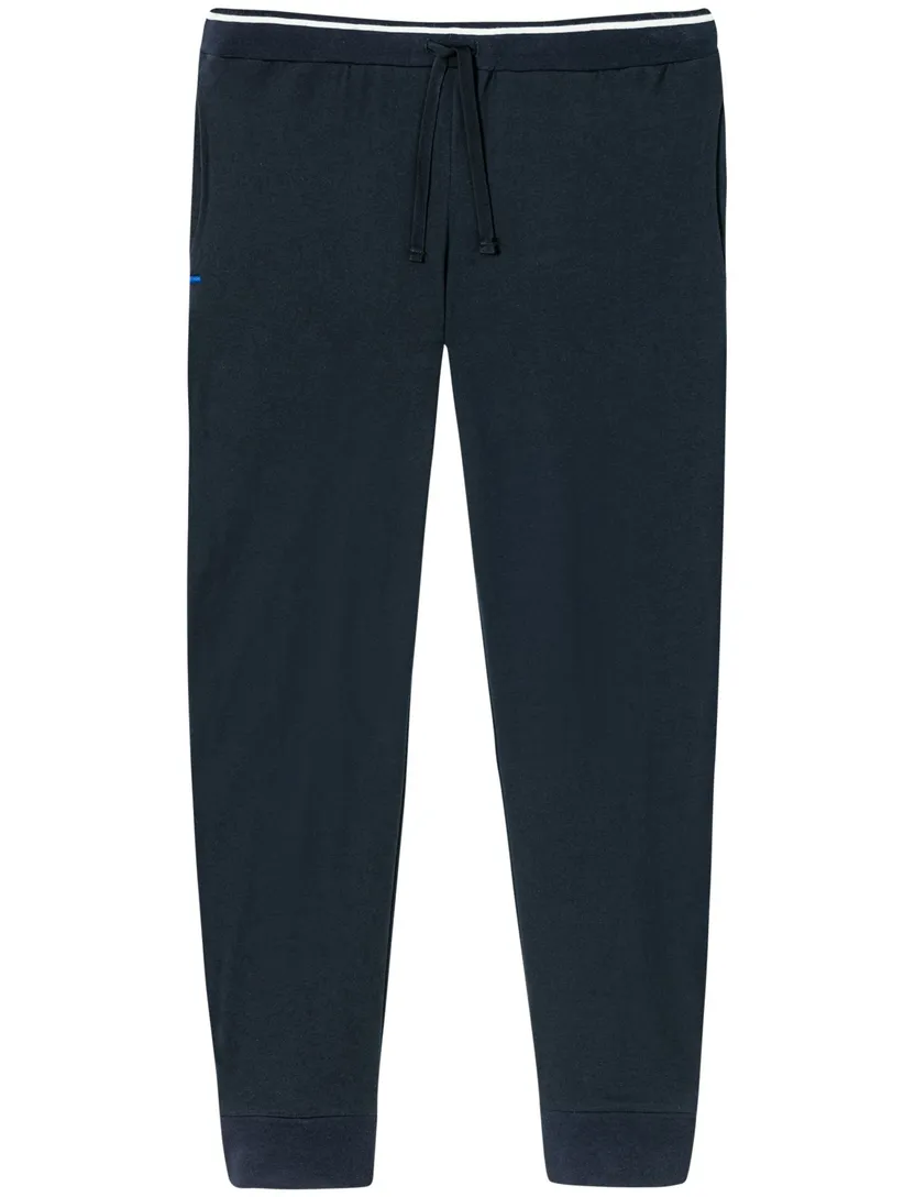 nachtblauwe Schiesser pyjamabroek