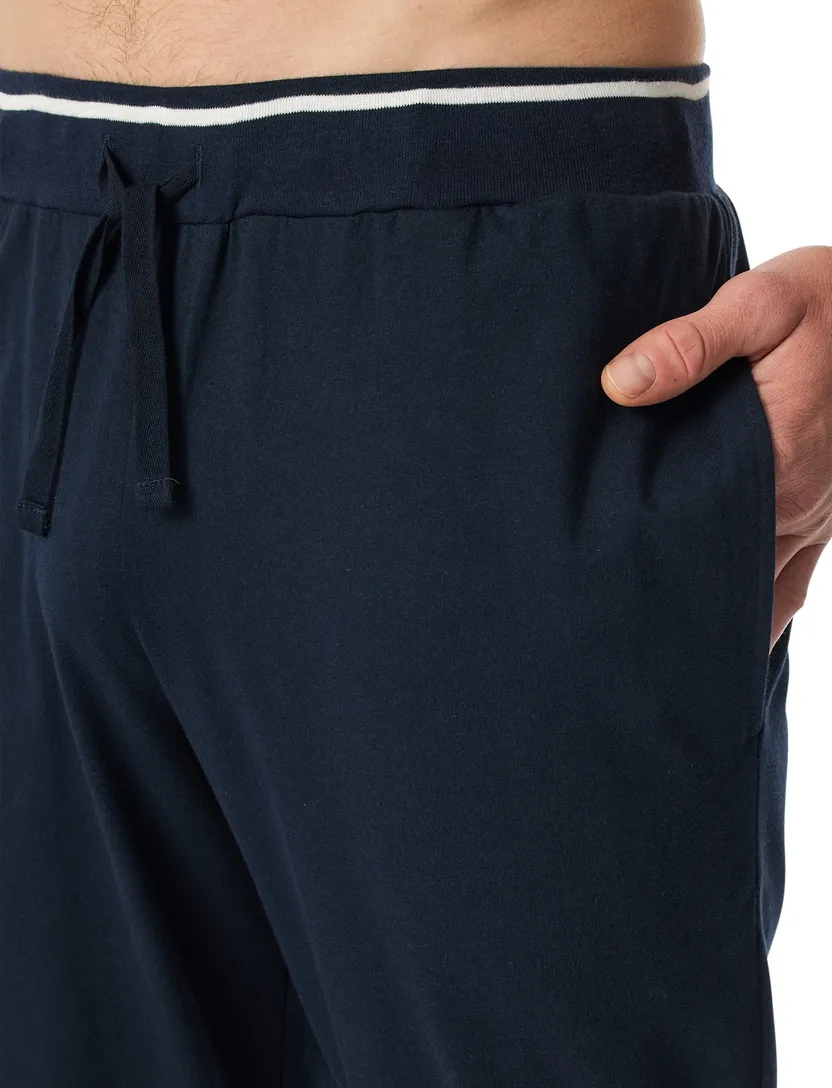 nachtblauwe Schiesser pyjamabroek