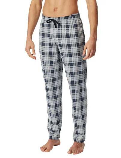 Schiesser Schiesser pyjamabroek multicolour grijs blauw