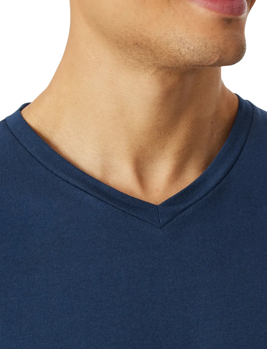 Schiesser shortama donkerblauw