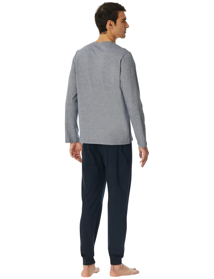 Schiesser pyjama nachtblauw