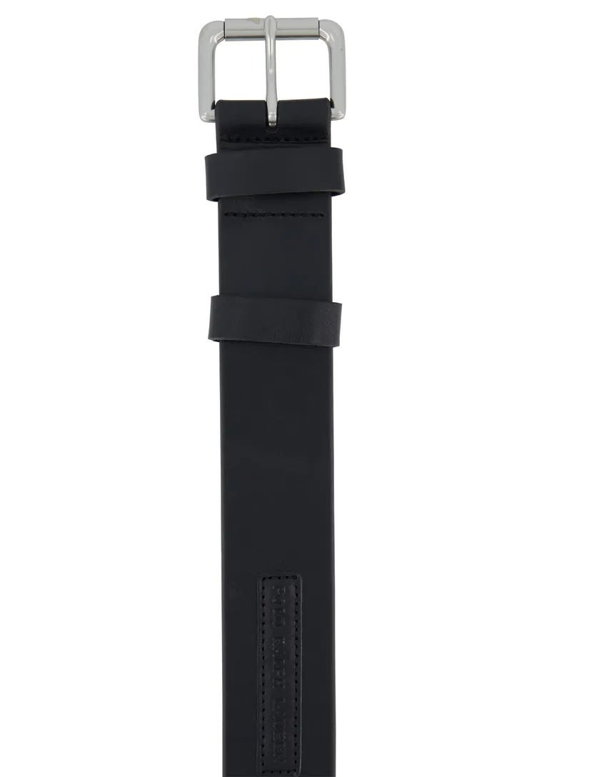 Polo Ralph Lauren riem zwart leer