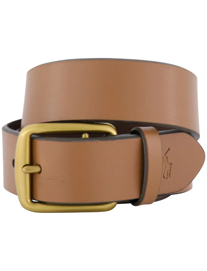Polo Ralph Lauren riem bruin leer