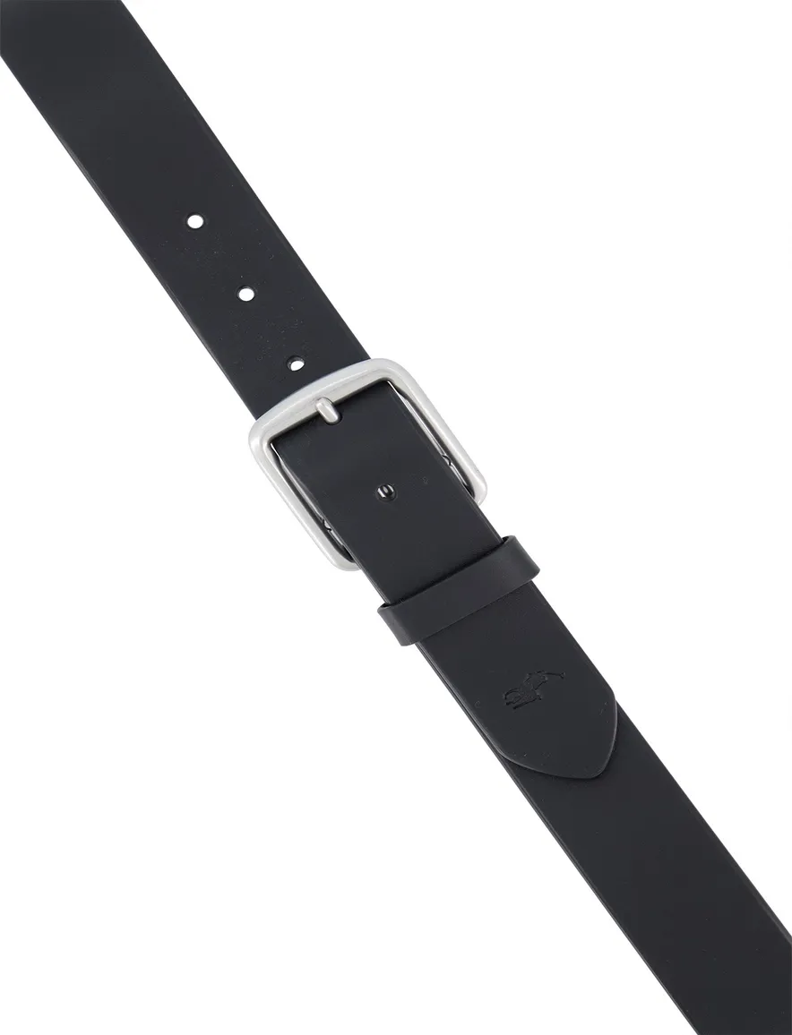 Polo Ralph Lauren riem zwart leer