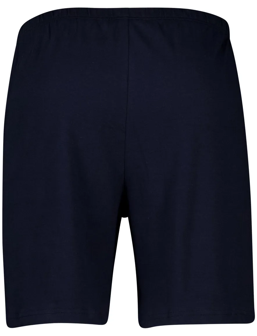 Schiesser pyjama donkerblauw katoen