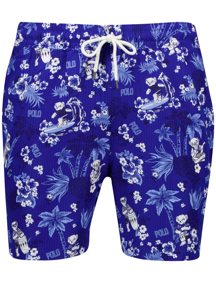 zwembroek blauw Polo Ralph Lauren