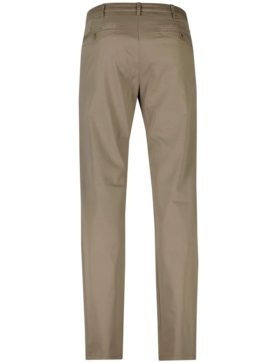 Meyer 5-pocket Pantalon katoen bruin katoen