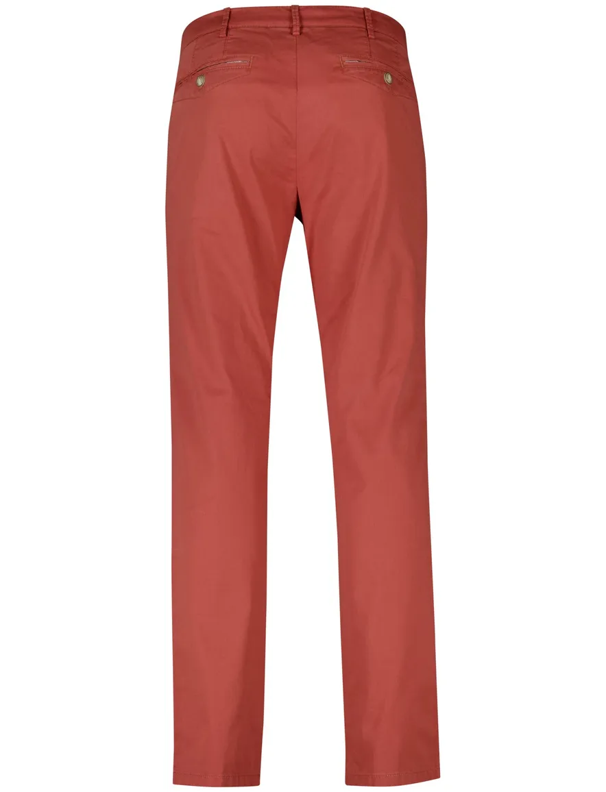 Meyer Pantalon katoen rood perfect fit