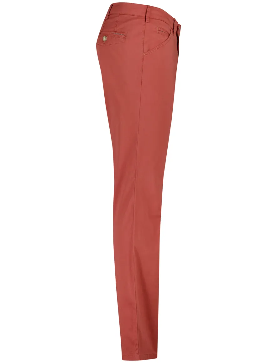 Meyer Chicago 5-pocket Pantalon katoen rood