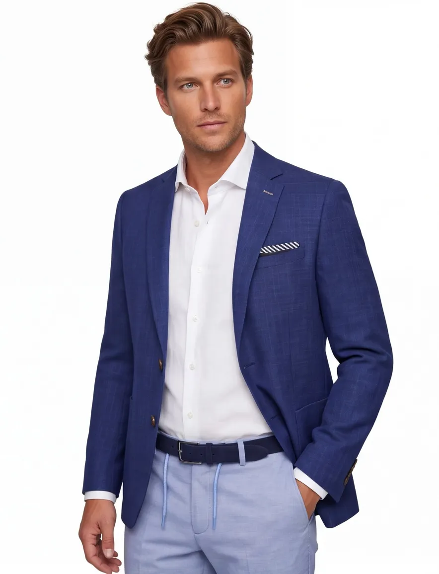 Portofino colbert blauw