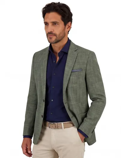 Portofino Groen Portofino colbert gemêleerd