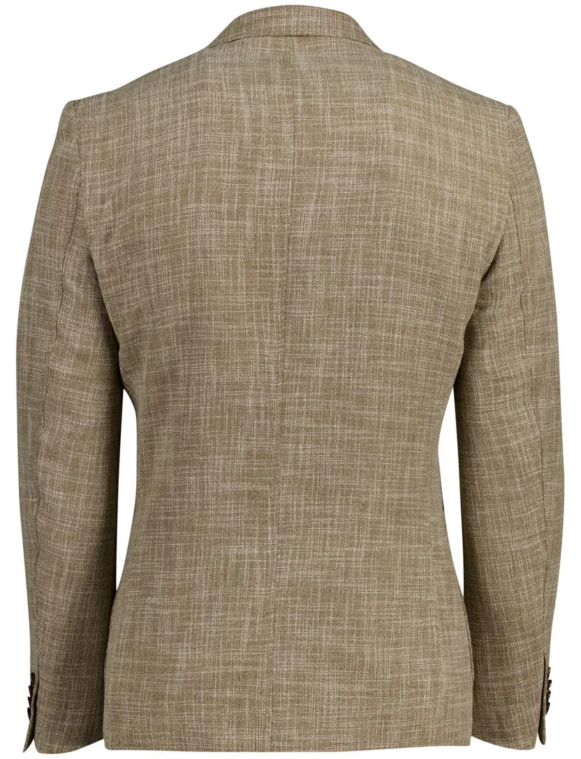 Portofino Leek jacket drop camel normale fit