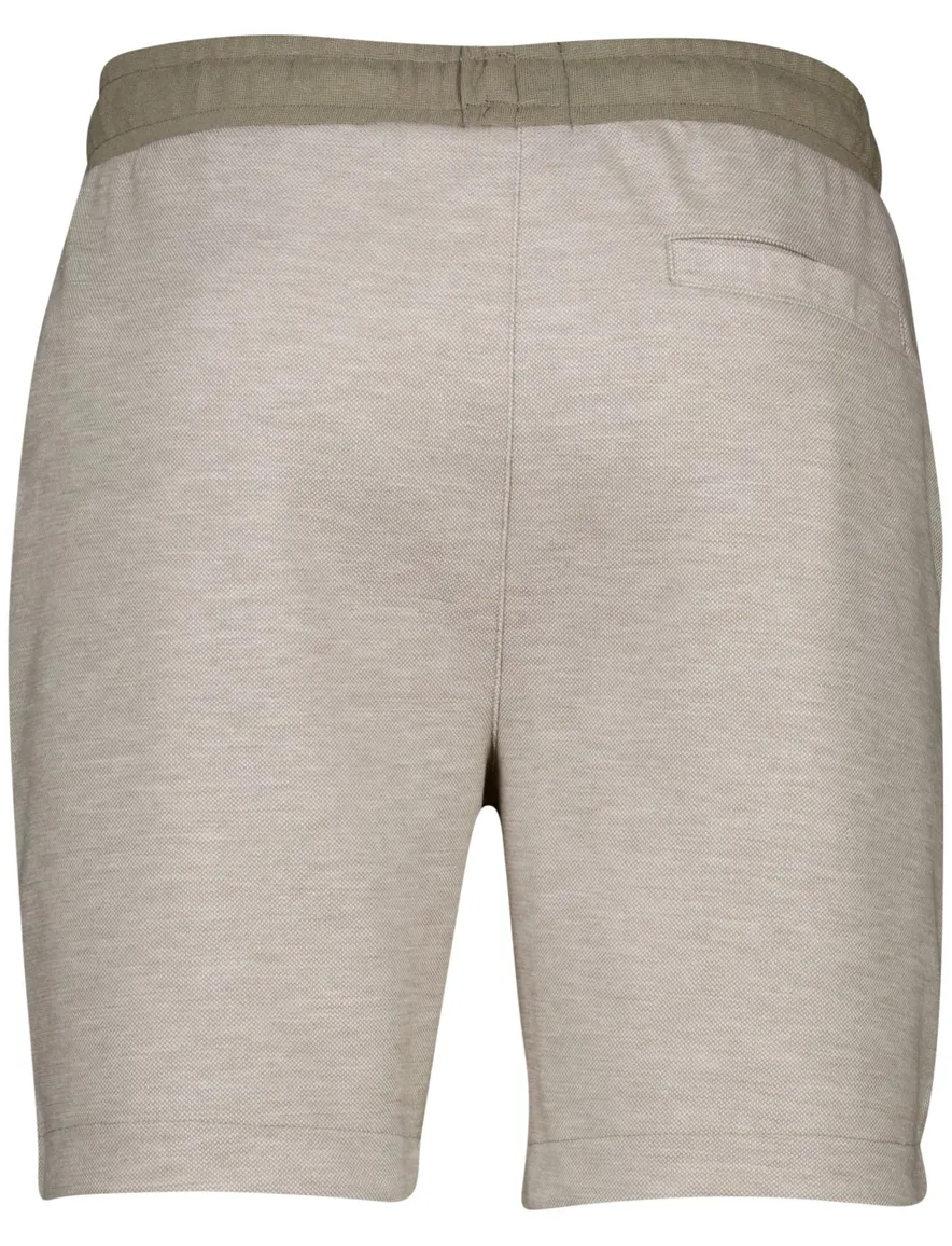 Lyle & Scott sweatshort bruin gemeleerd