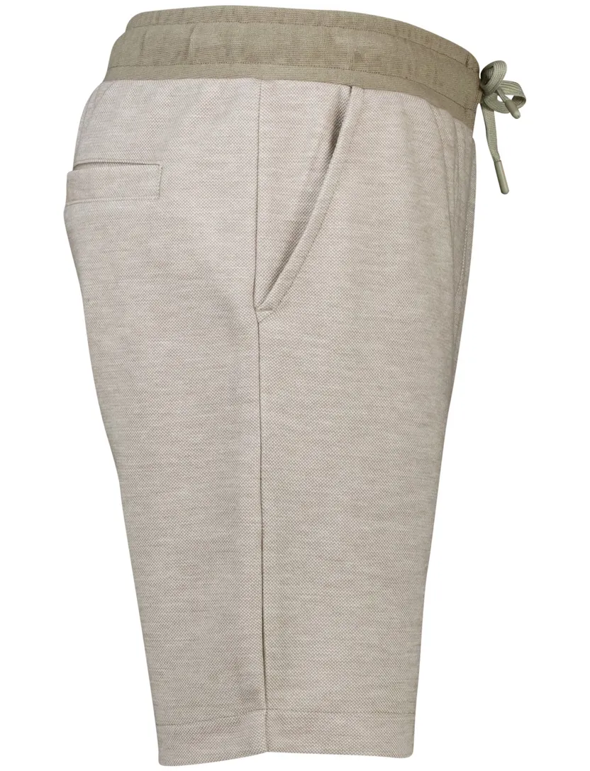 Lyle & Scott sweatshort bruin gemeleerd