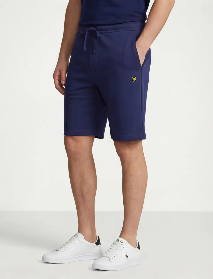 Lyle & Scott bermuda blauw