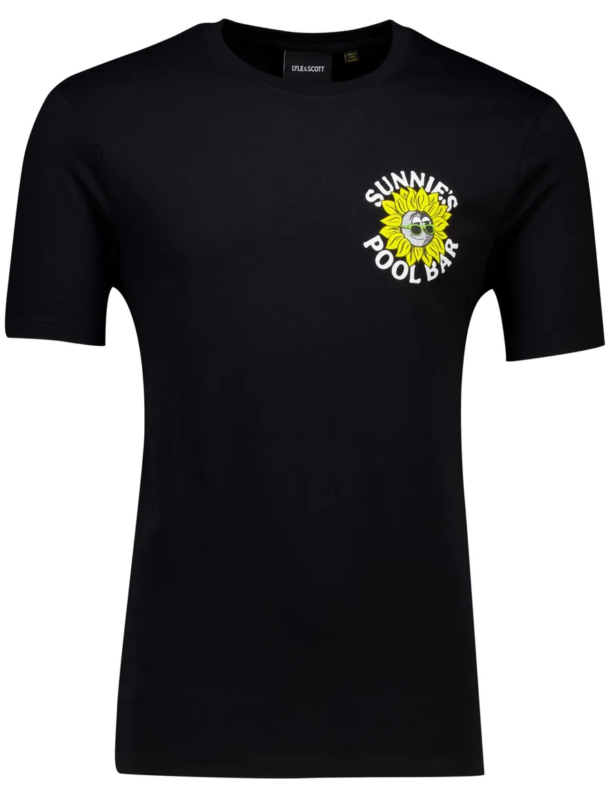 Lyle & Scott T-shirt zwart