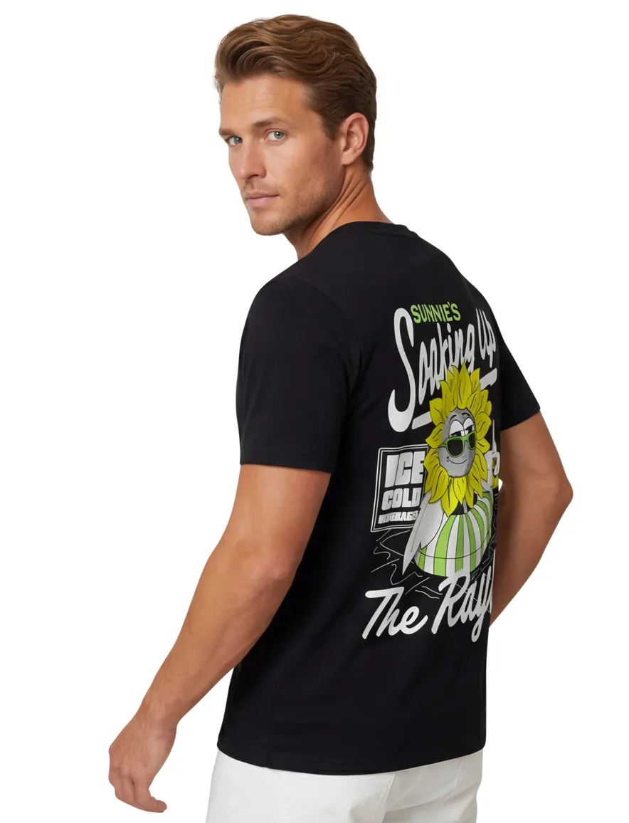 Lyle & Scott T-shirt zwart